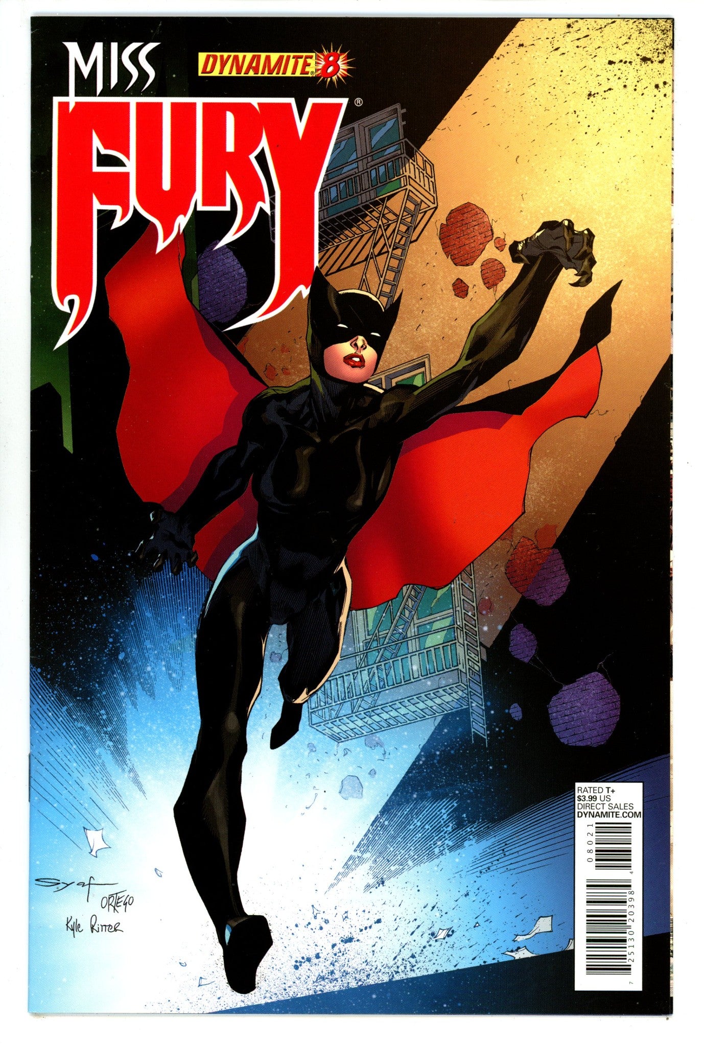 Miss Fury Vol 2 8 High Grade (2014) Syaf Variant 