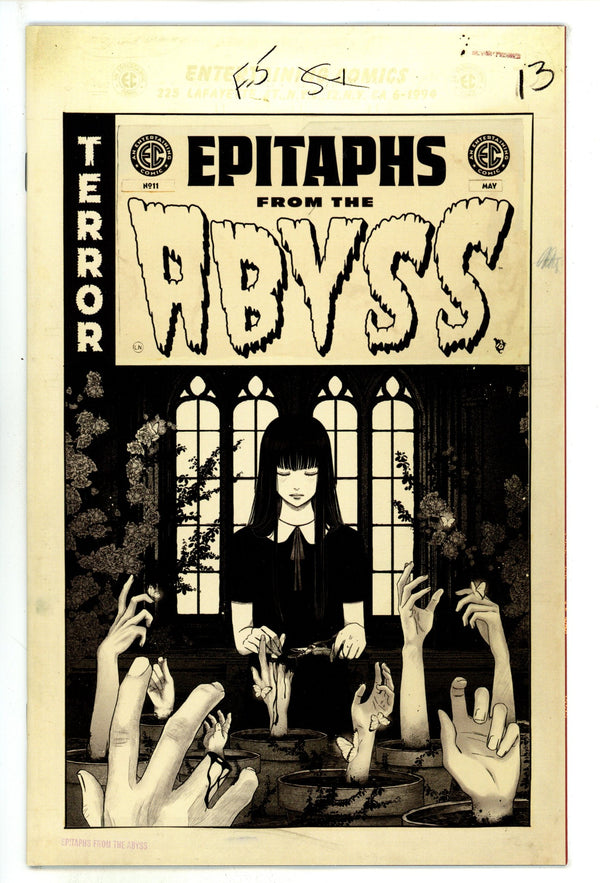 EC Epitaphs From The Abyss 11 Citriya B&W Incentive Variant NM+ (2025)