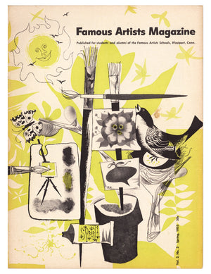 Famous Artists Magazine Vol 3 3 Low Grade (1955)