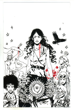 Luna 1 High Grade (2021) Llovet B&W Virgin One Per Store Variant