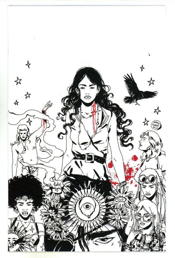 Luna 1 High Grade (2021) Llovet B&W Virgin One Per Store Variant