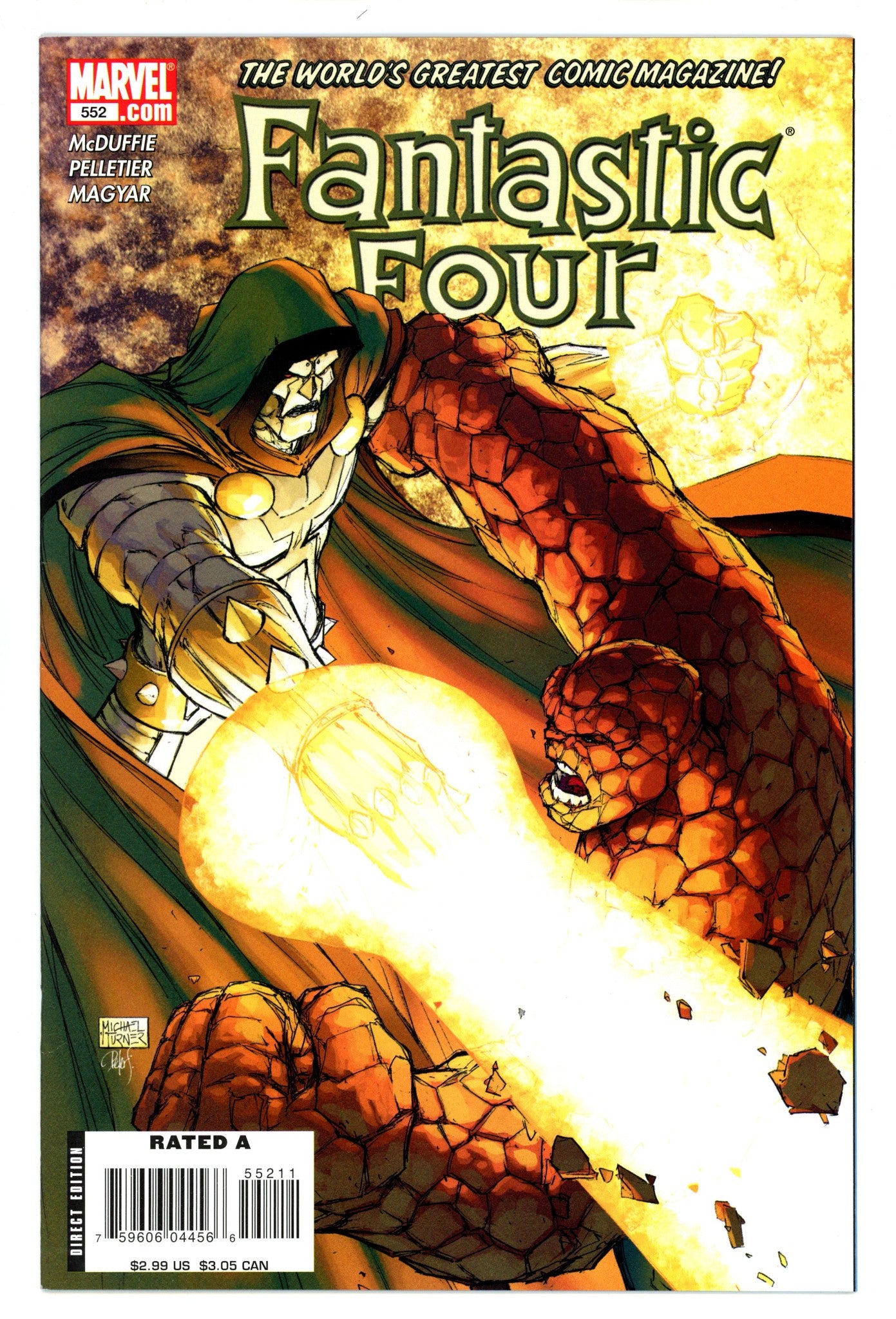 Fantastic Four Vol 3 552 High Grade (2008) 