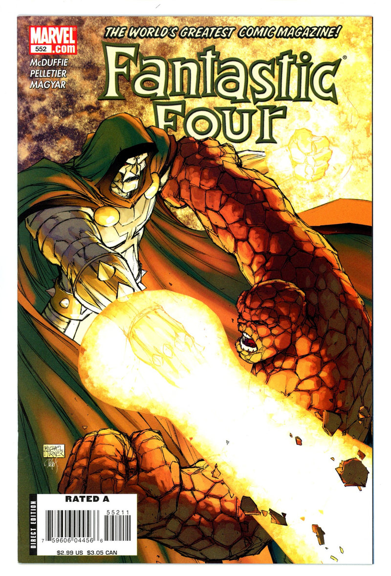 Fantastic Four Vol 3 552 High Grade (2008) 