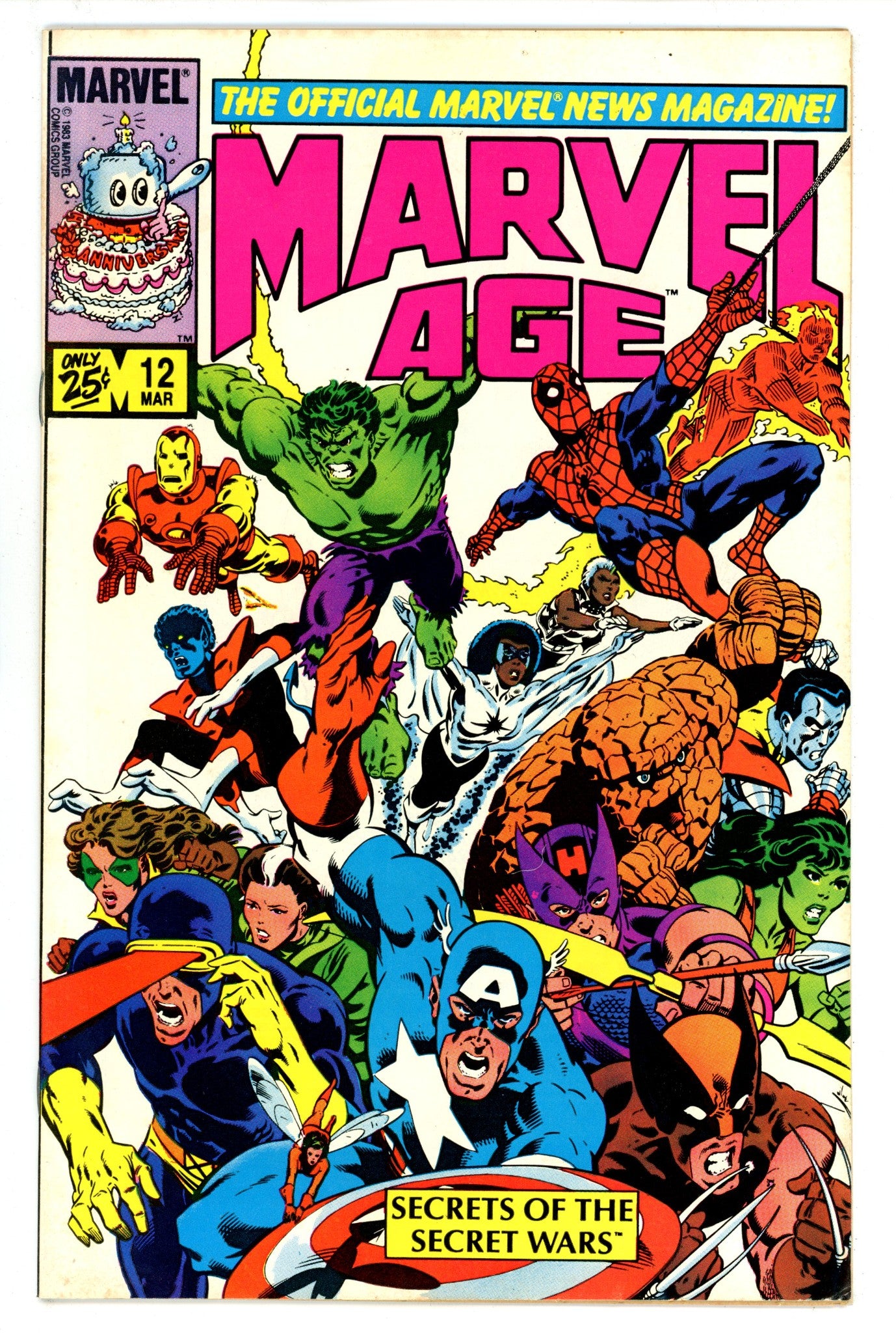 Marvel Age 12 FN (6.0) (1984) 