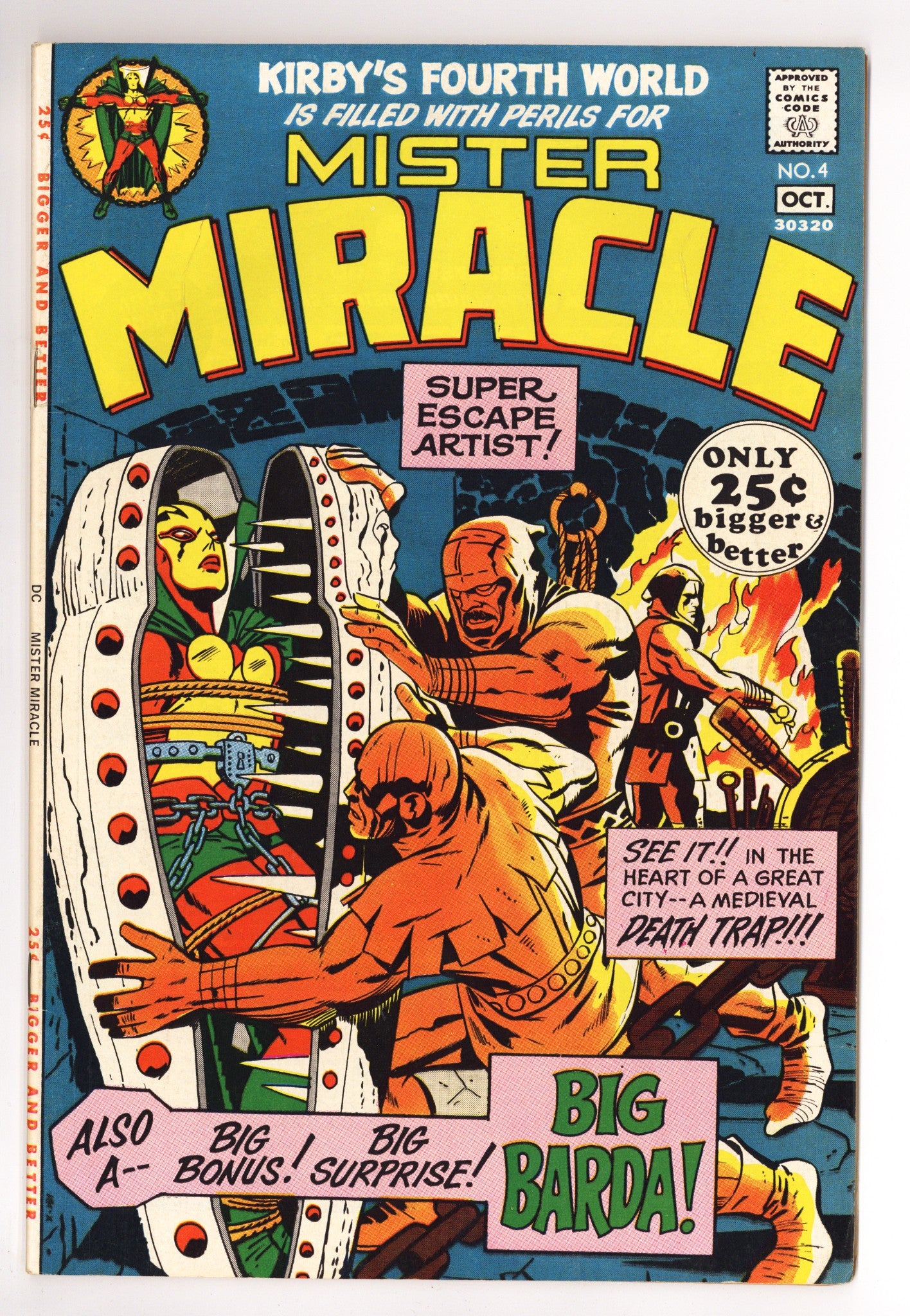 Mister Miracle Vol 1 4 FN+ (6.5) (1971) 