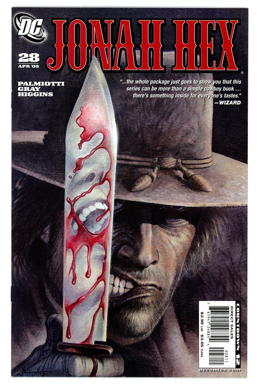 Jonah Hex Vol 2 28 High Grade (2008) 