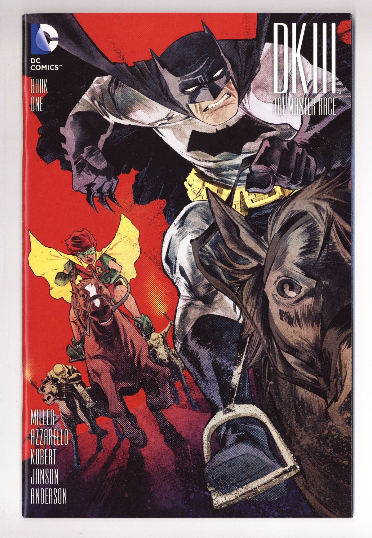 Dark Knight III: The Master Race   1  High Grade   (2016) Manapul   Silver Snail Comics Francis Manapul Cover
