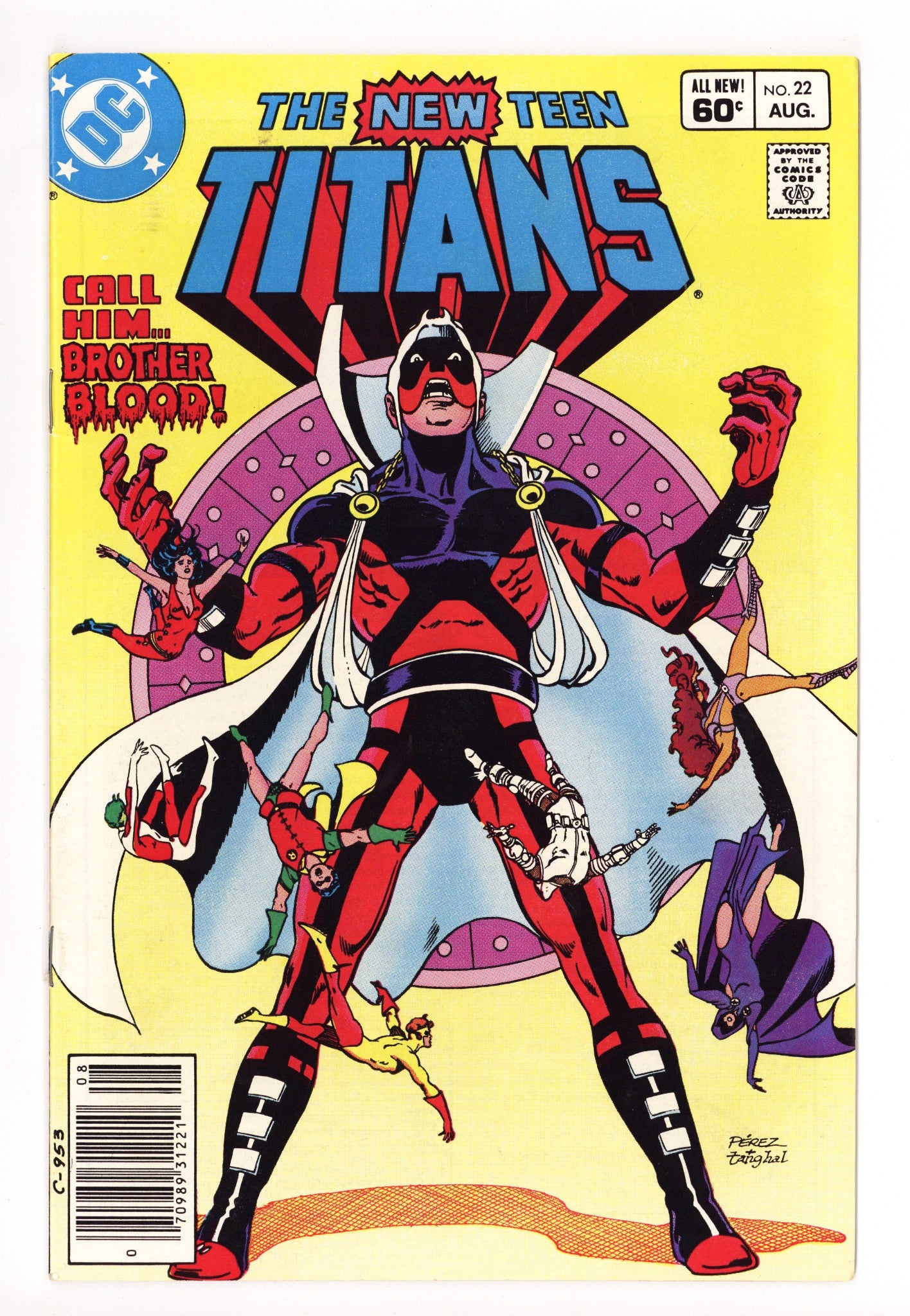 The New Teen Titans Vol 1 22  High Grade   (1982)     Newsstand  