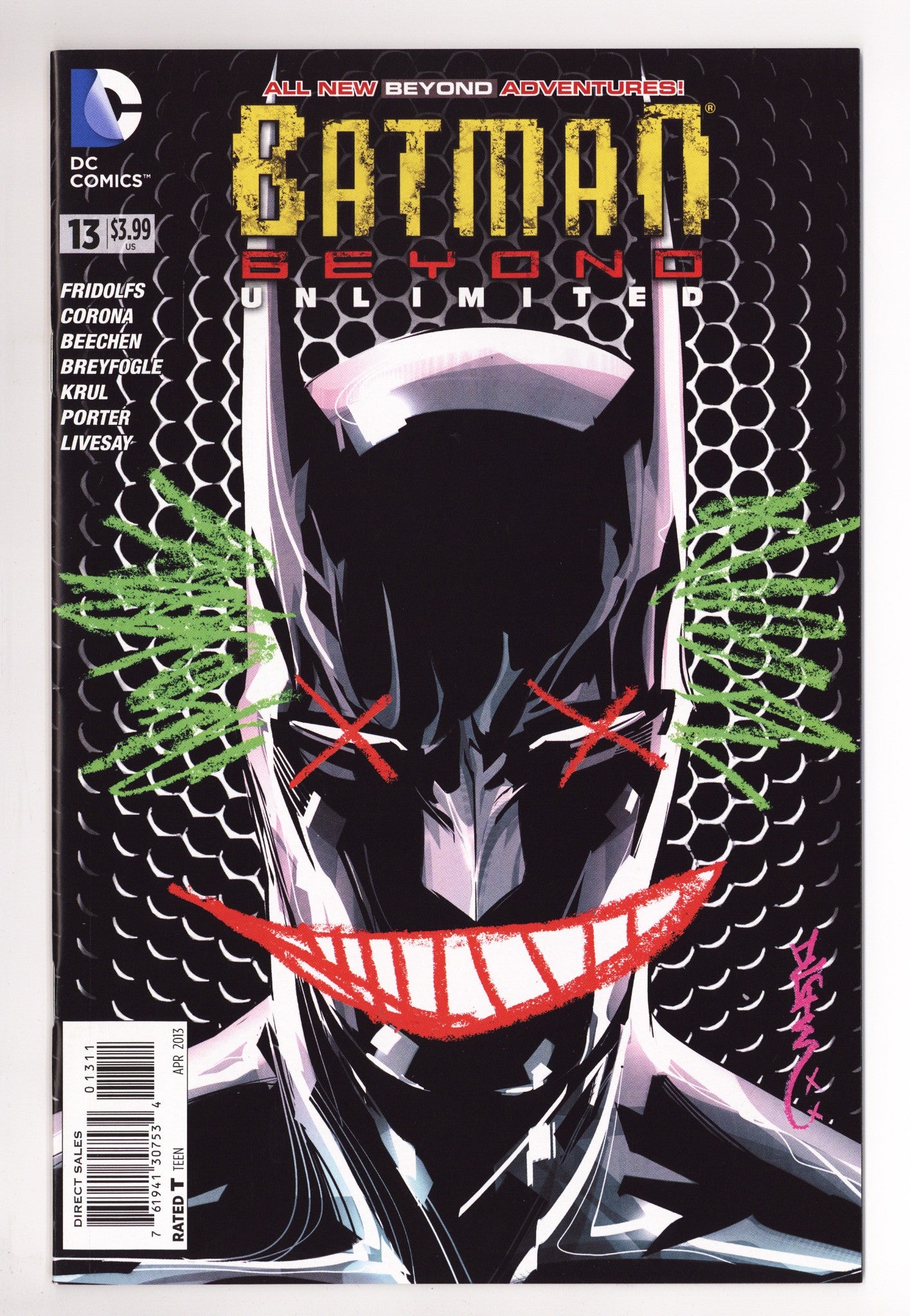 Batman Beyond Unlimited 13 VF/NM (9.0) (2013) 
