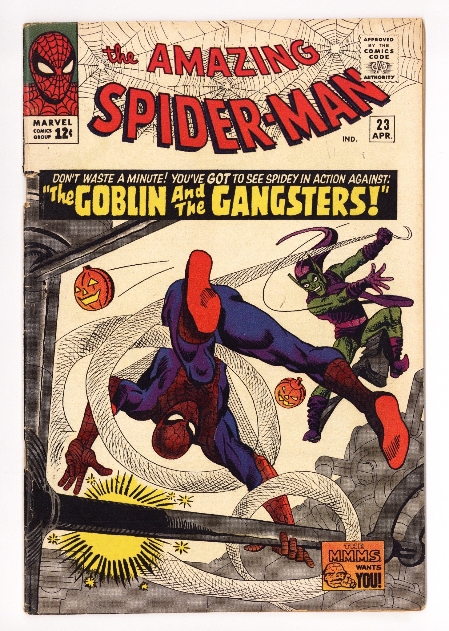 The Amazing Spider-Man Vol 1 23 FN- (5.5) (1965) 