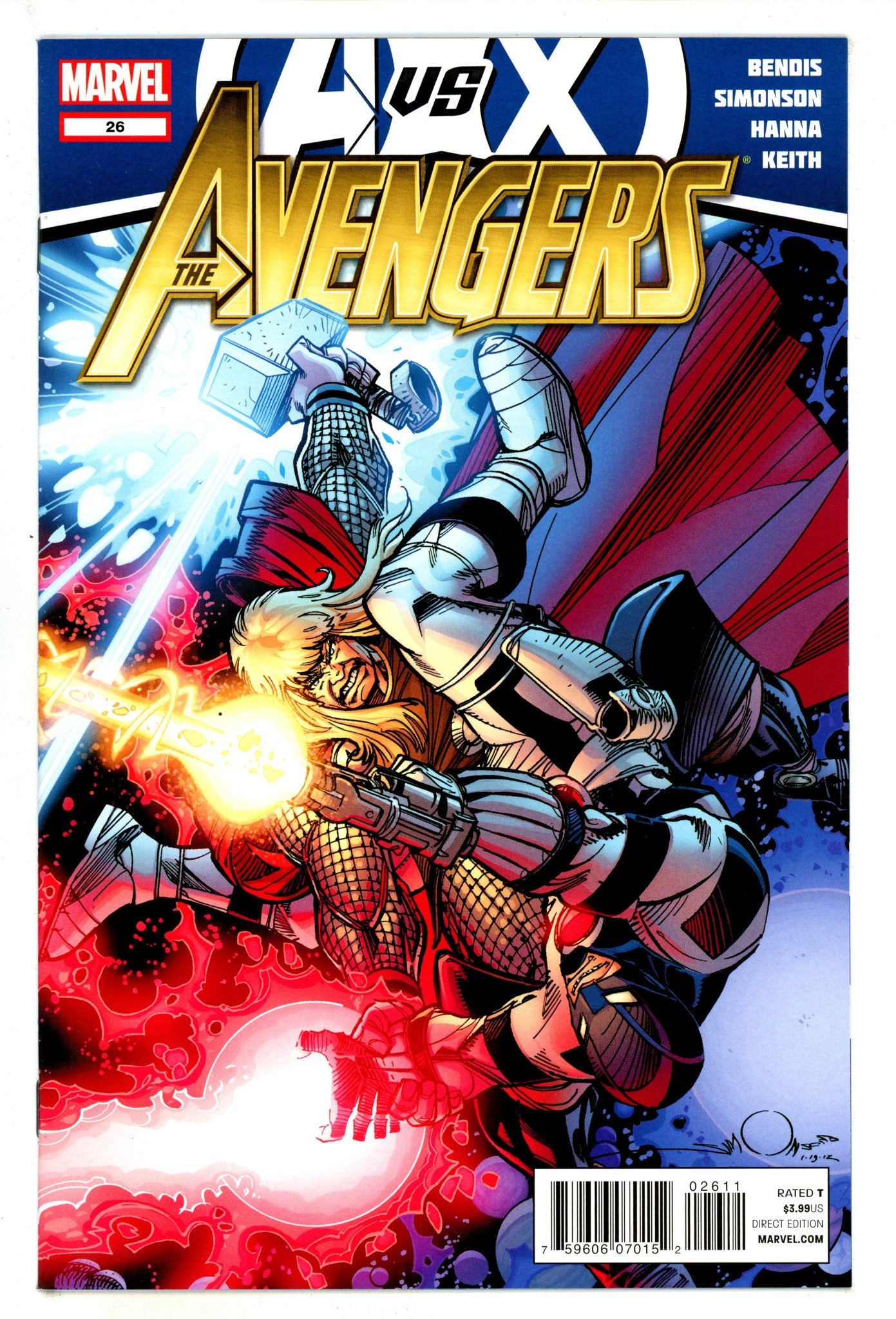 Avengers Vol 4 26 High Grade (2012) 
