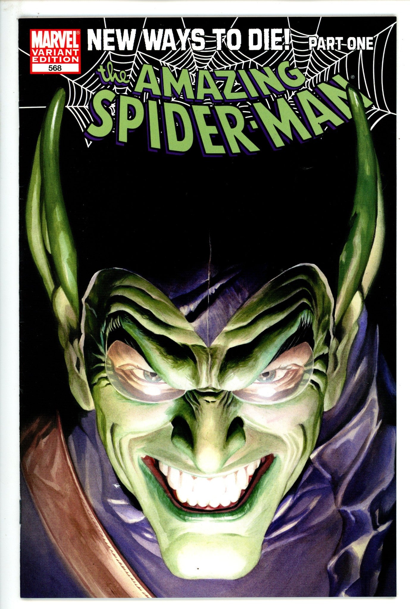 The Amazing Spider-Man Vol 2 568 Ross Variant VF/NM (2008)