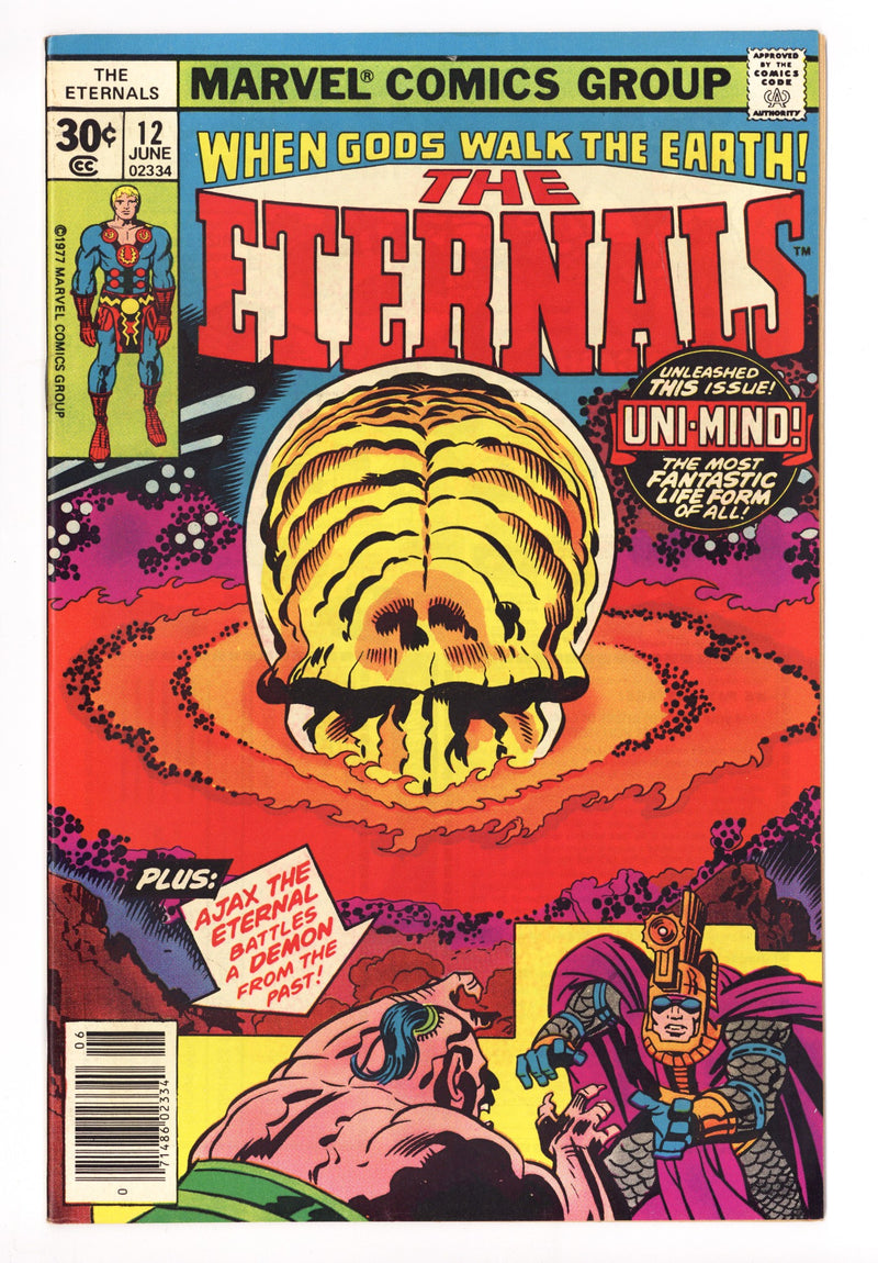 The Eternals Vol 1 12 Mid Grade (1977) 