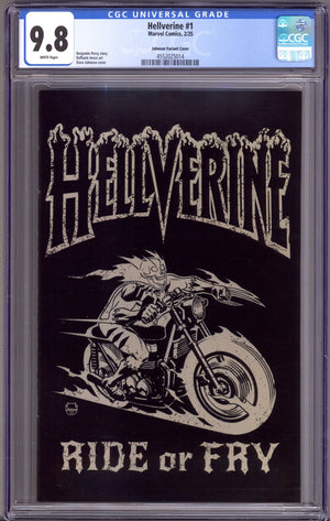 Hellverine Vol 2 1 CGC 9.8 (NM/M) (2025) Johnson Variant