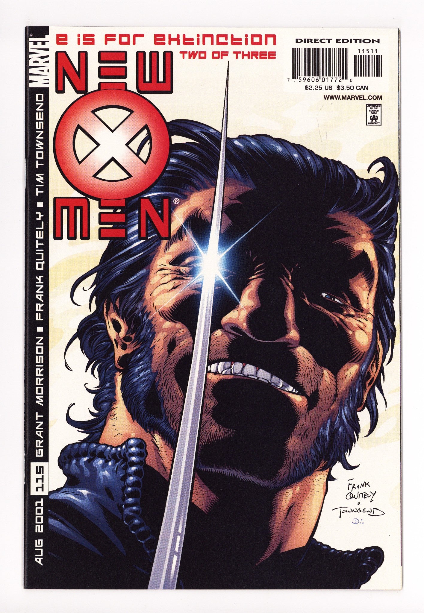 New X-Men Vol 1 115  VF/NM (9.0)   (2001)        