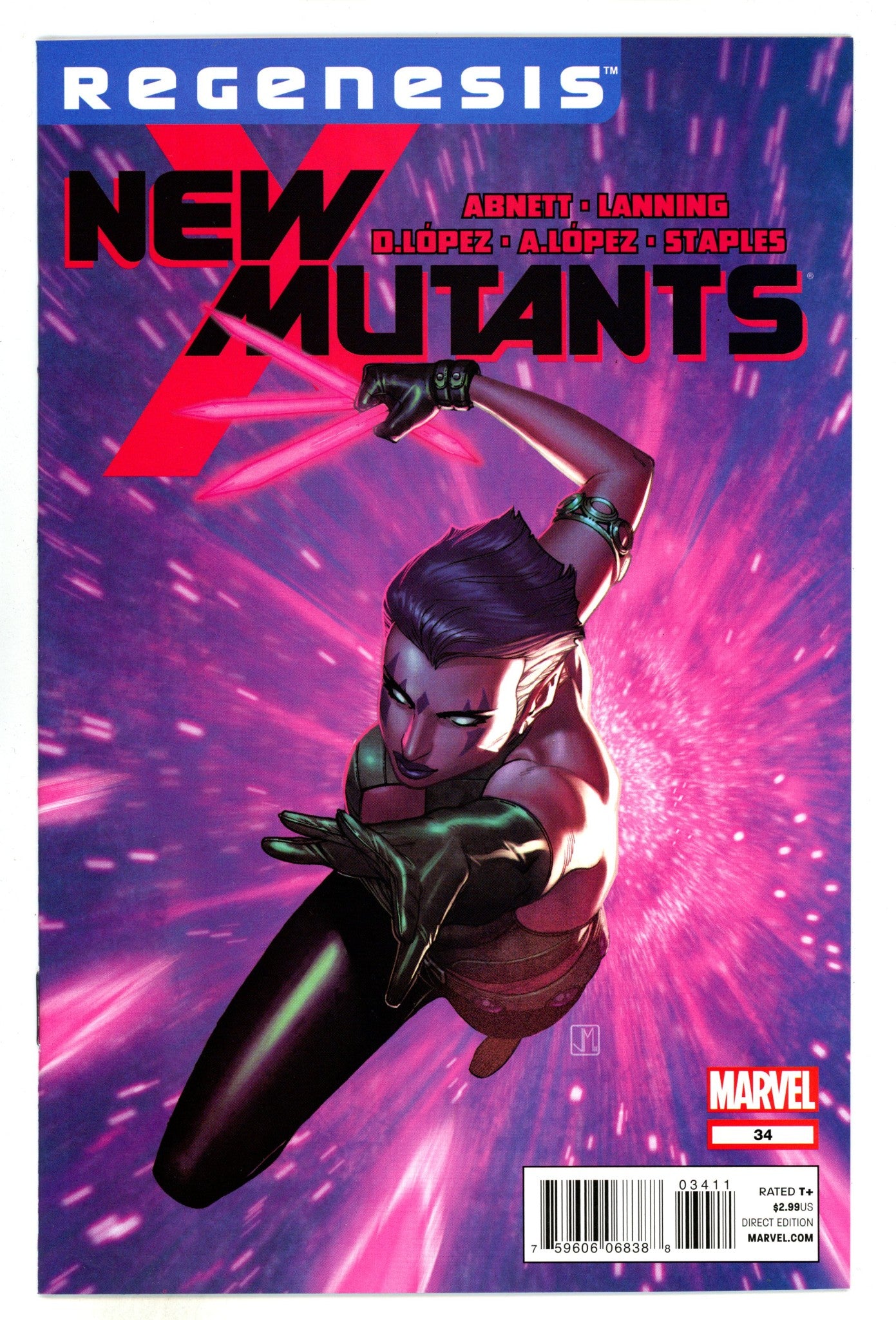 New Mutants Vol 3 34 High Grade (2012) 