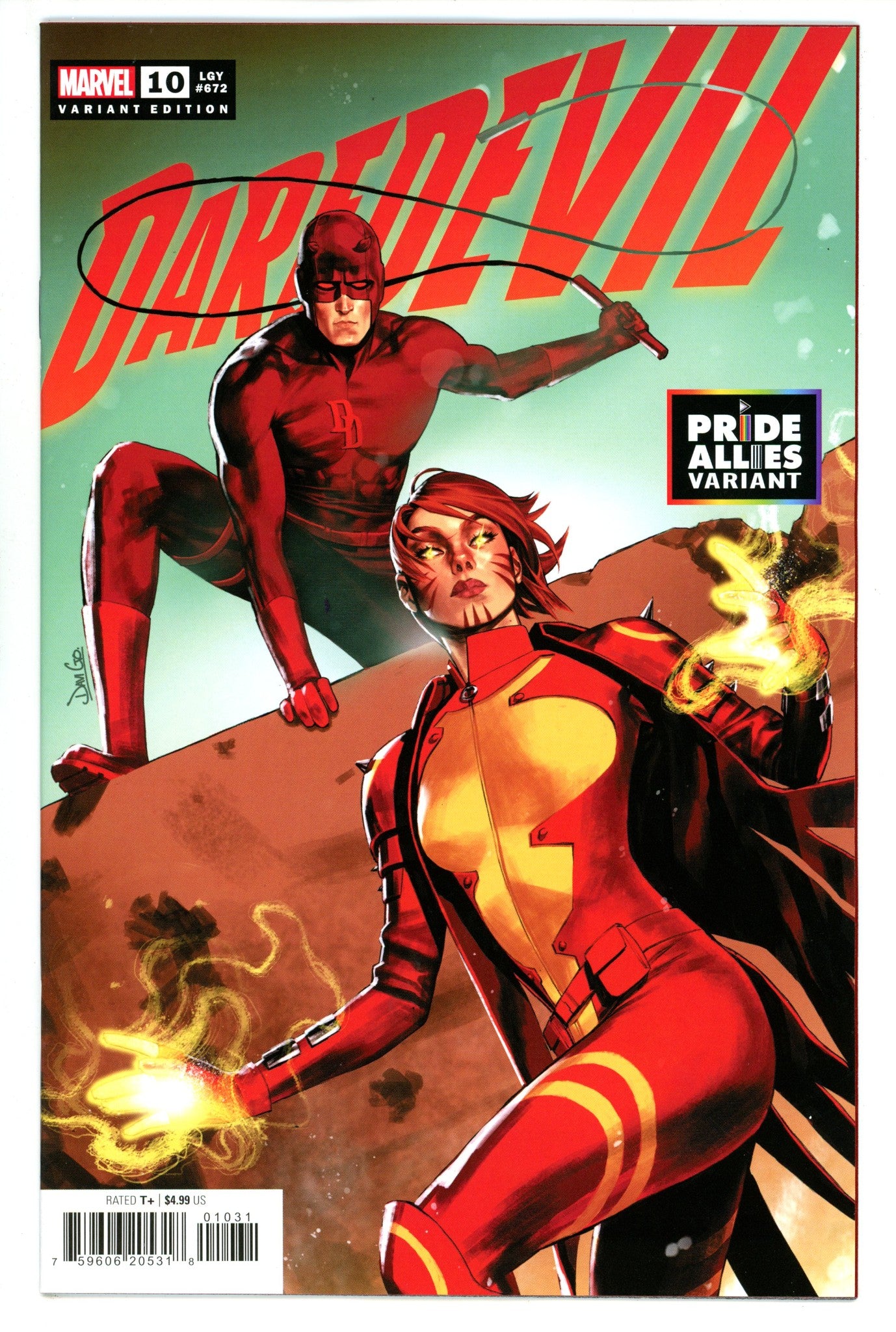 Daredevil Vol 8 10 Go Variant (2024)