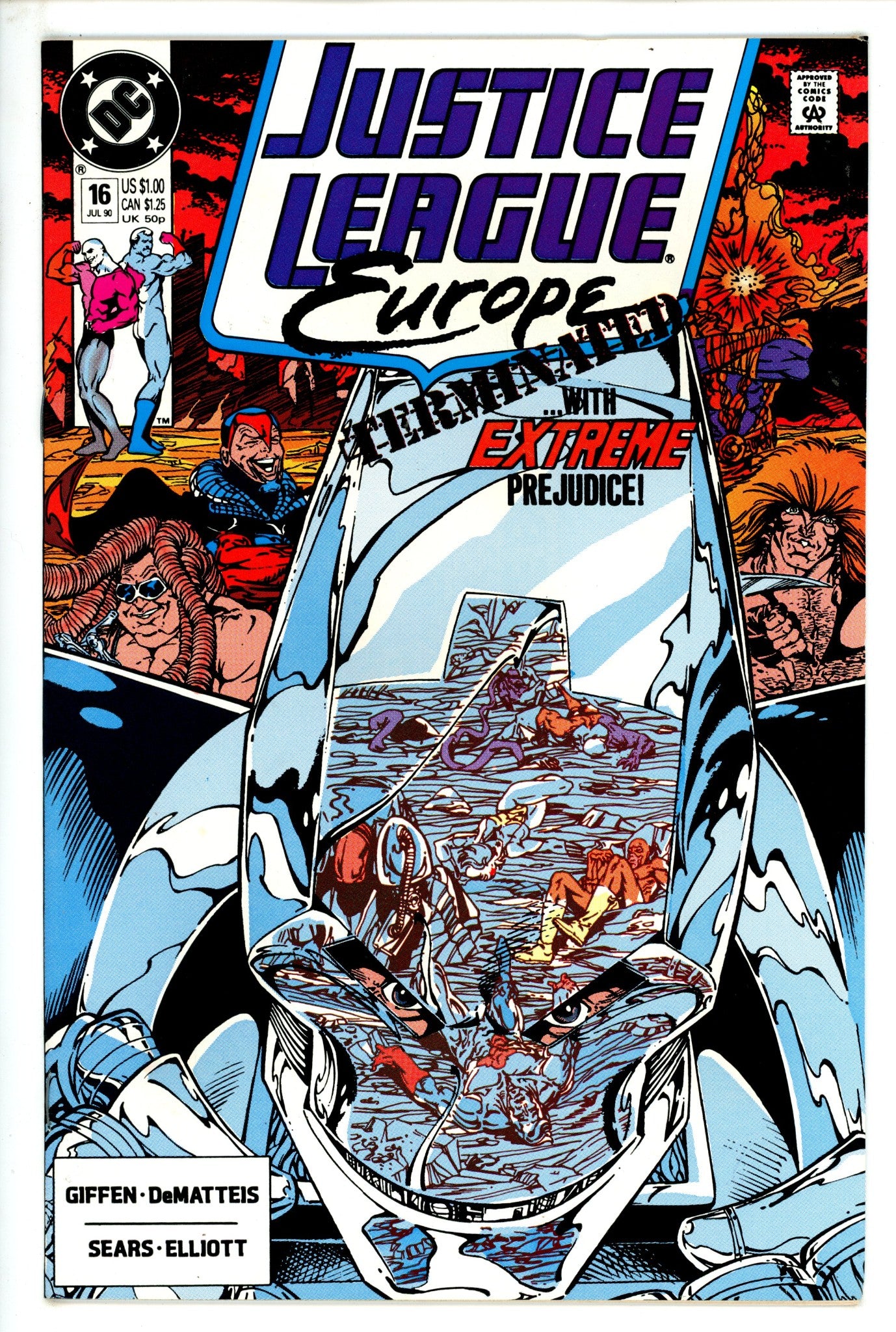 Justice League Europe 16 (1990)