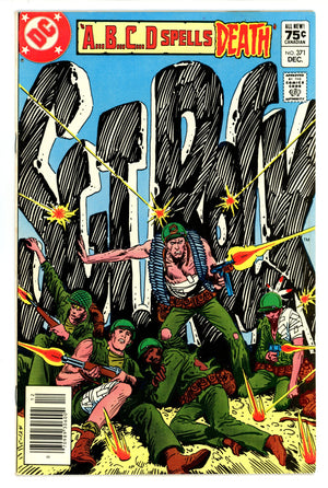 Sgt. Rock Vol 1 371 FN+ (6.5) (1982) Canadian Price Variant