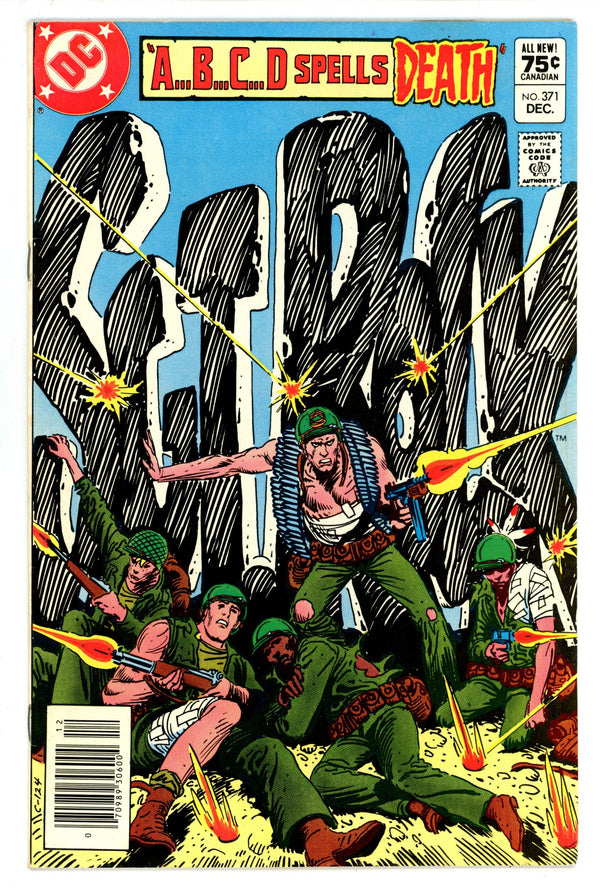 Sgt. Rock Vol 1 371 FN+ (6.5) (1982) Canadian Price Variant