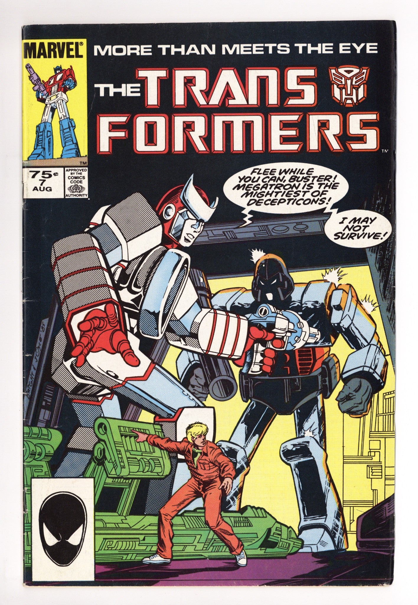 The Transformers 7 Low Grade (1985) 3rd Print 