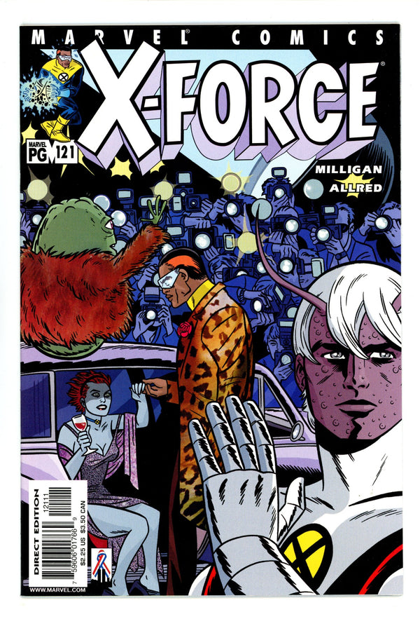 X-Force Vol 1 121 High Grade (2001)