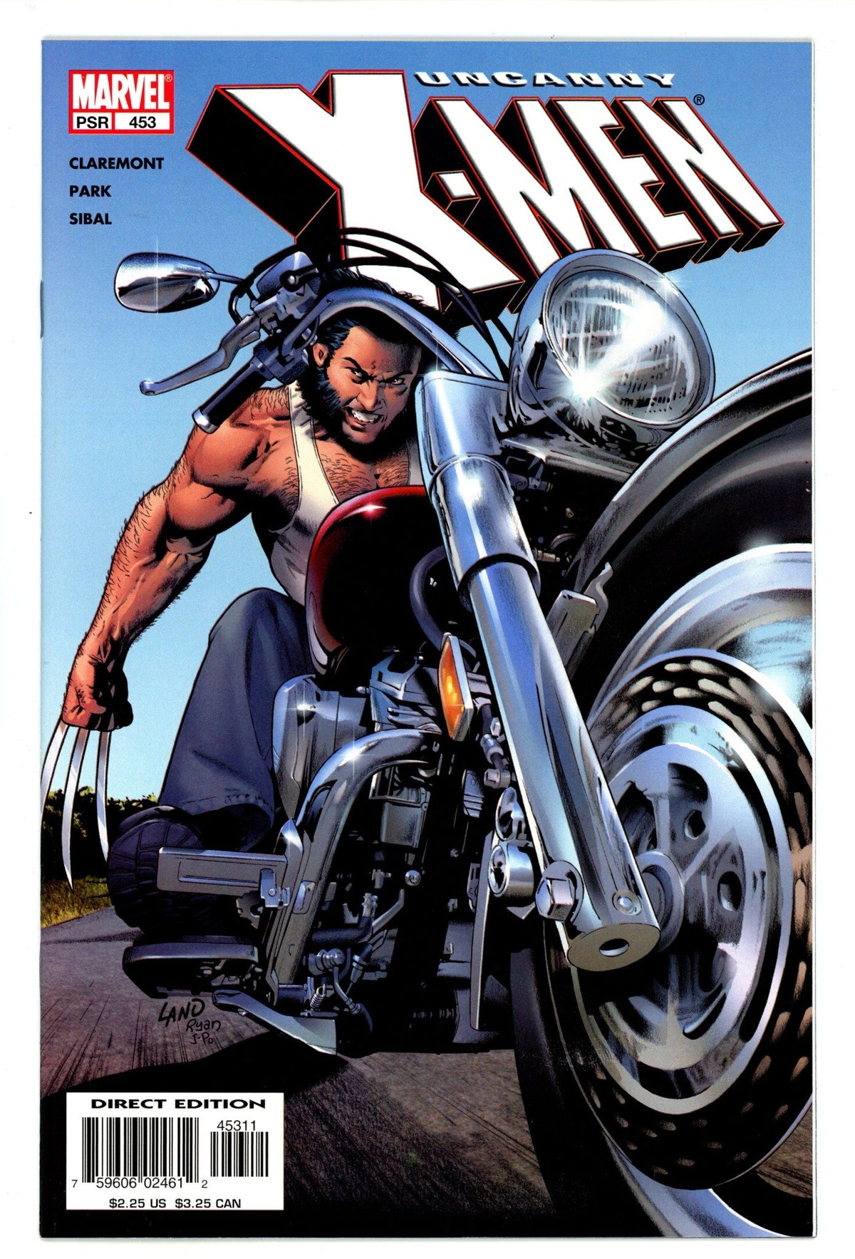 The Uncanny X-Men Vol 1 453  High Grade   (2005)