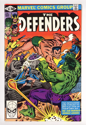The Defenders Vol 1 93 Mid Grade (1981)