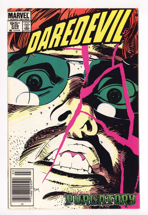 Daredevil Vol 1 228 Mid Grade (1986) Canadian Price Variant