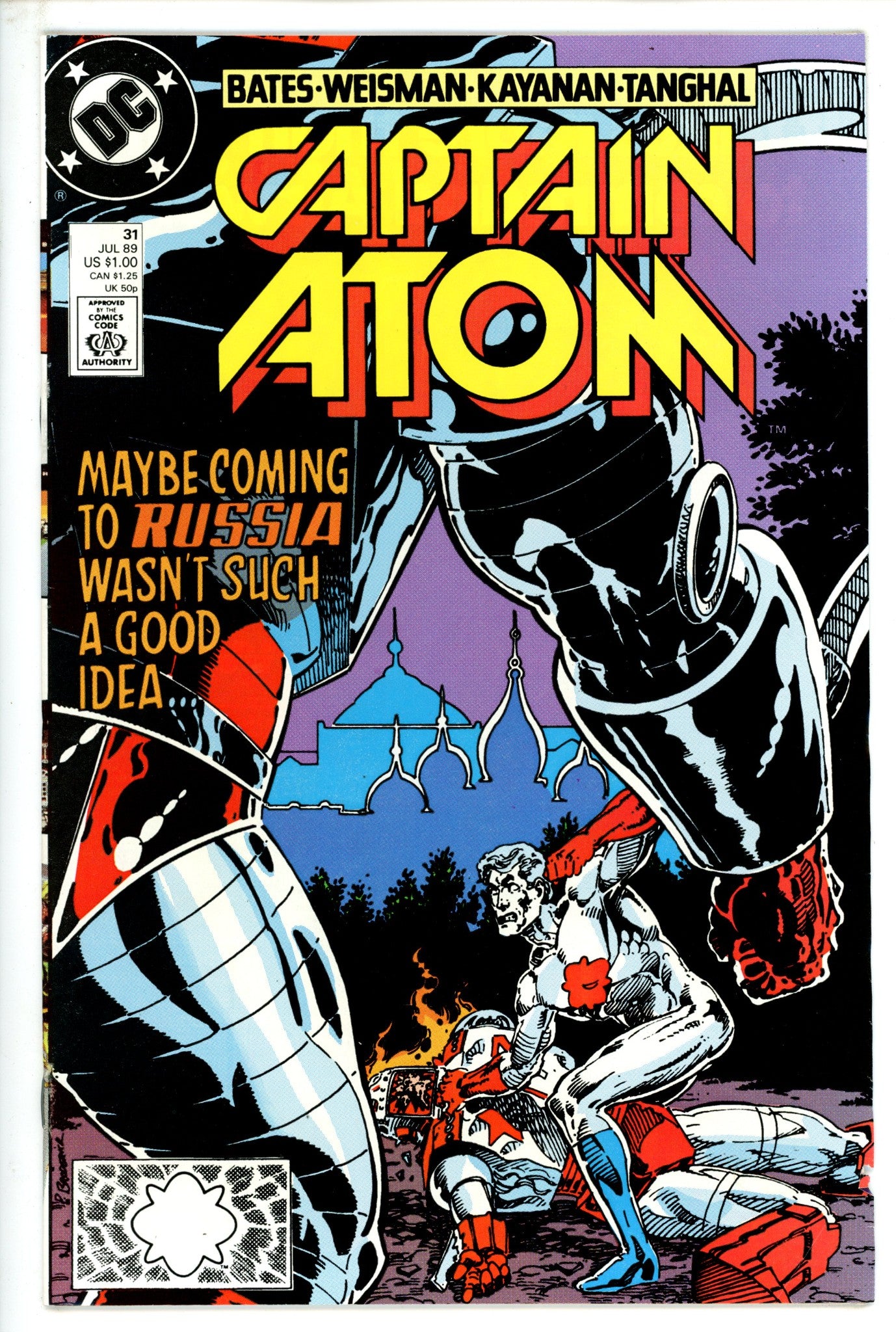 Captain Atom Vol 3 31 (1989)