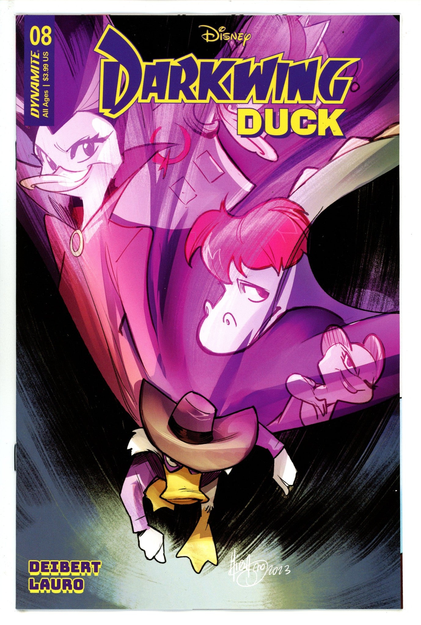 Darkwing Duck 8 Andolfo Variant (2023)