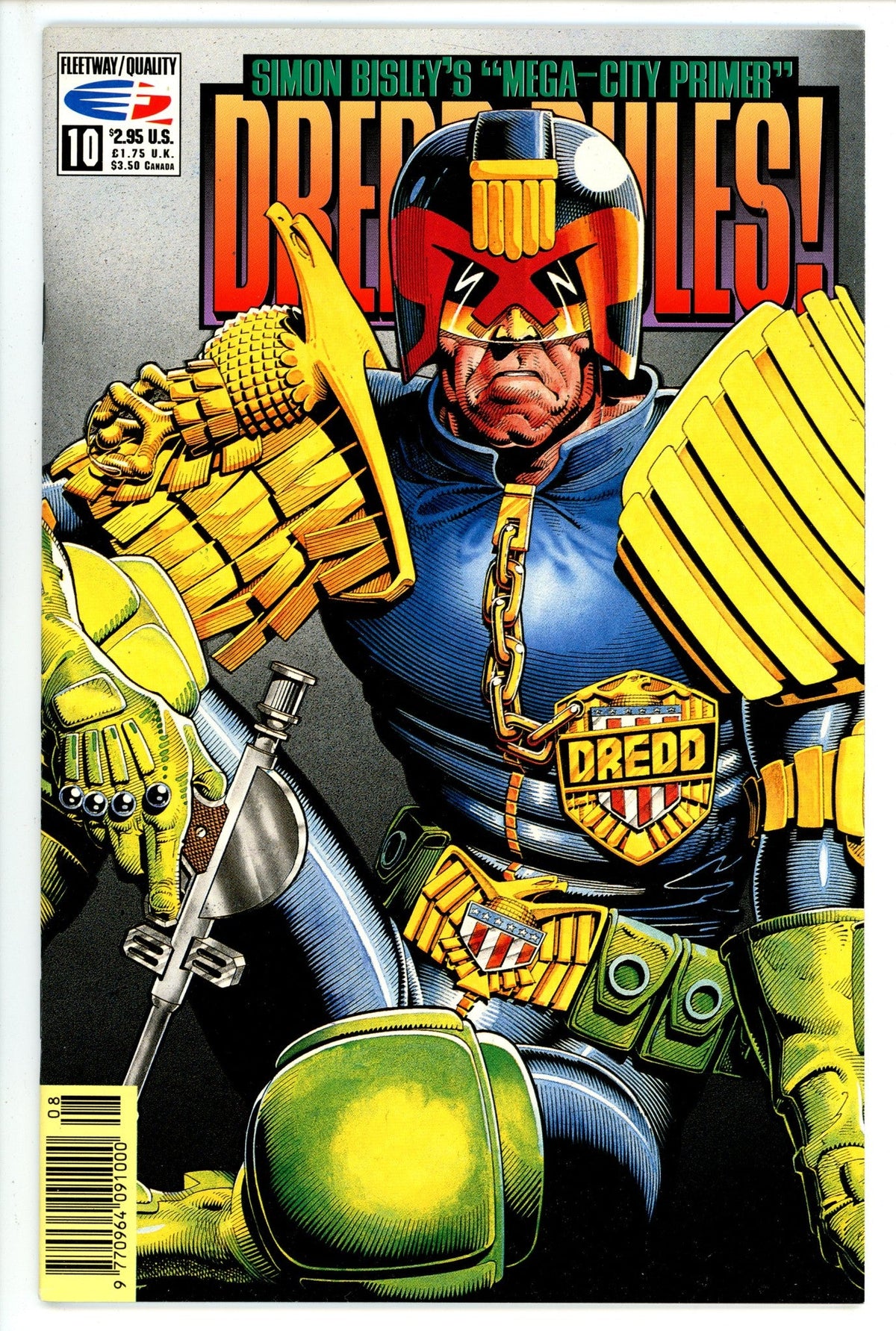 Dredd Rules!   10  High Grade   (1992)