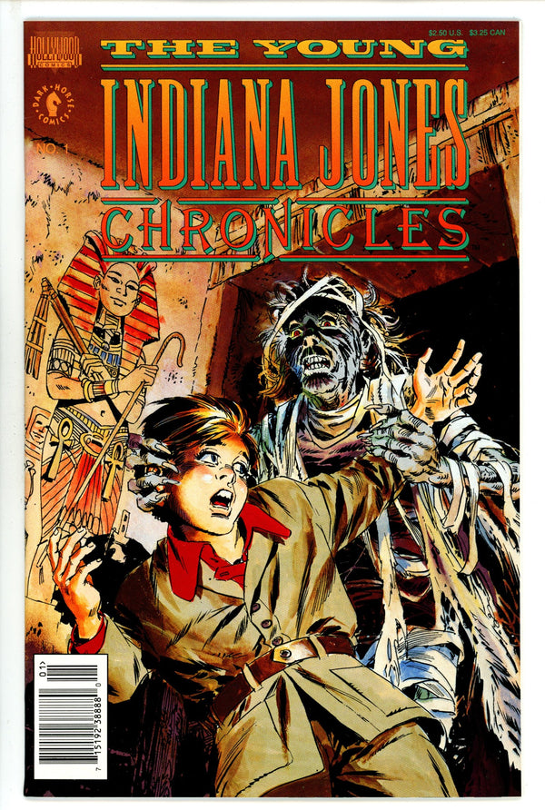 The Young Indiana Jones Chronicles 1 Newsstand VF- (1992)