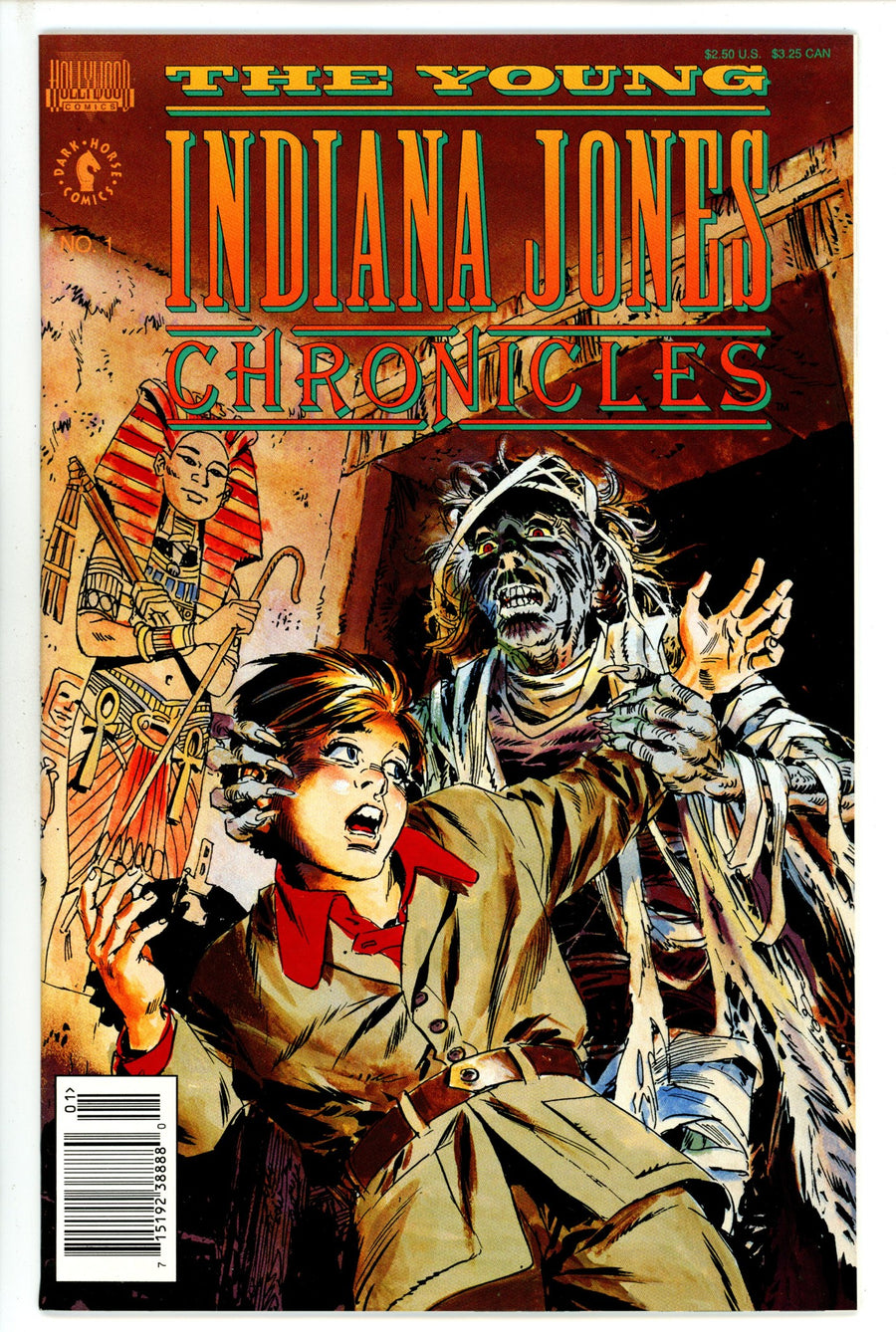 The Young Indiana Jones Chronicles 1 Newsstand VF- (1992)