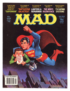 Mad 208 VF- (7.5) (1979) Canadian Price Variant 