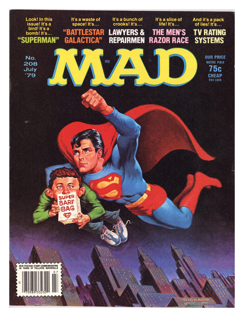 Mad 208 VF- (7.5) (1979) Canadian Price Variant 