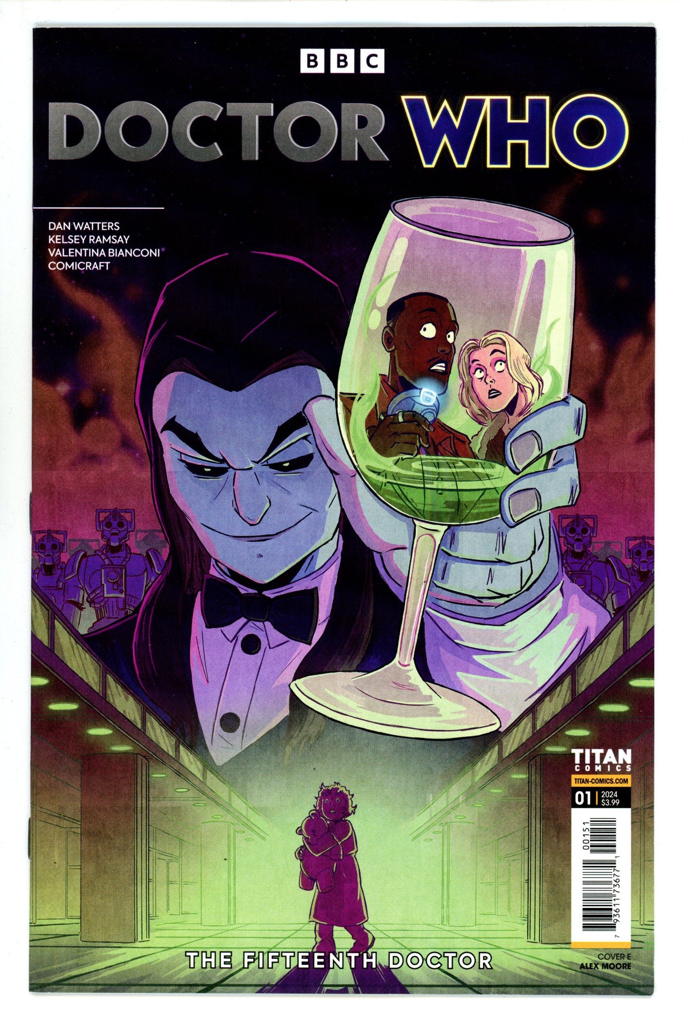 Doctor Who Fifteenth Doctor 1 Moore Variant (2024)