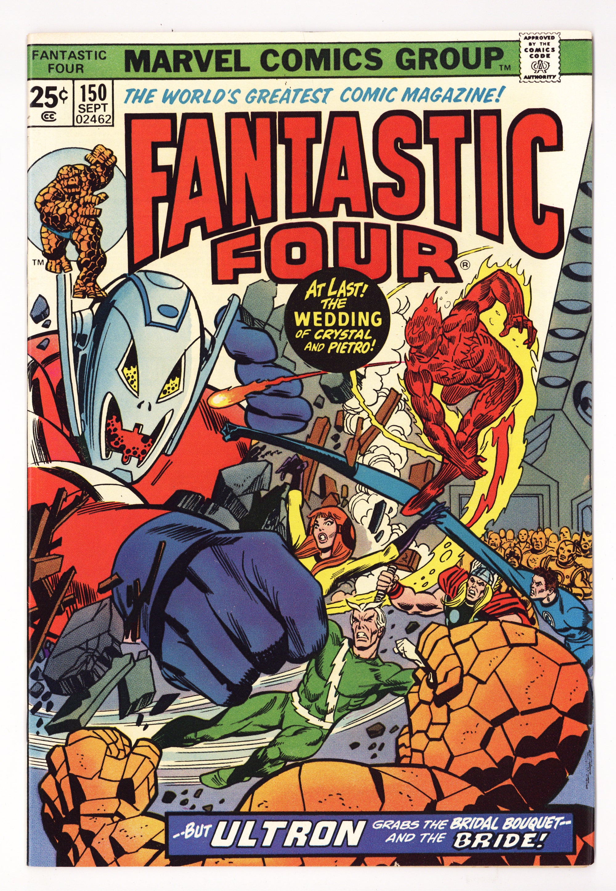 Fantastic Four Vol 1 150  NM- (9.2)   (1974)        