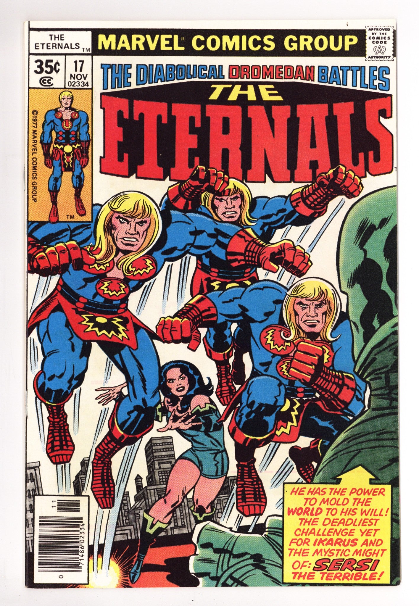 The Eternals Vol 1 17 VF/NM (9.0) (1977) 