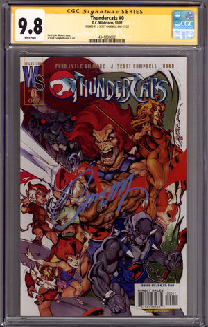 Thundercats   0 CGC 9.8 (NM/M)   (2002)        Signed x1 Cover J. Scott Campbell