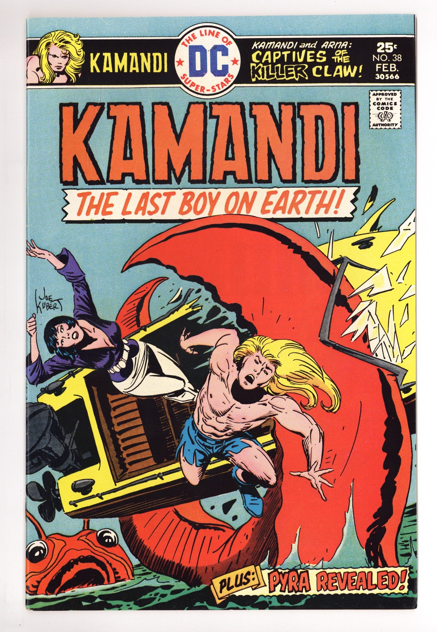 Kamandi, the Last Boy on Earth 38 Mid Grade (1976) 