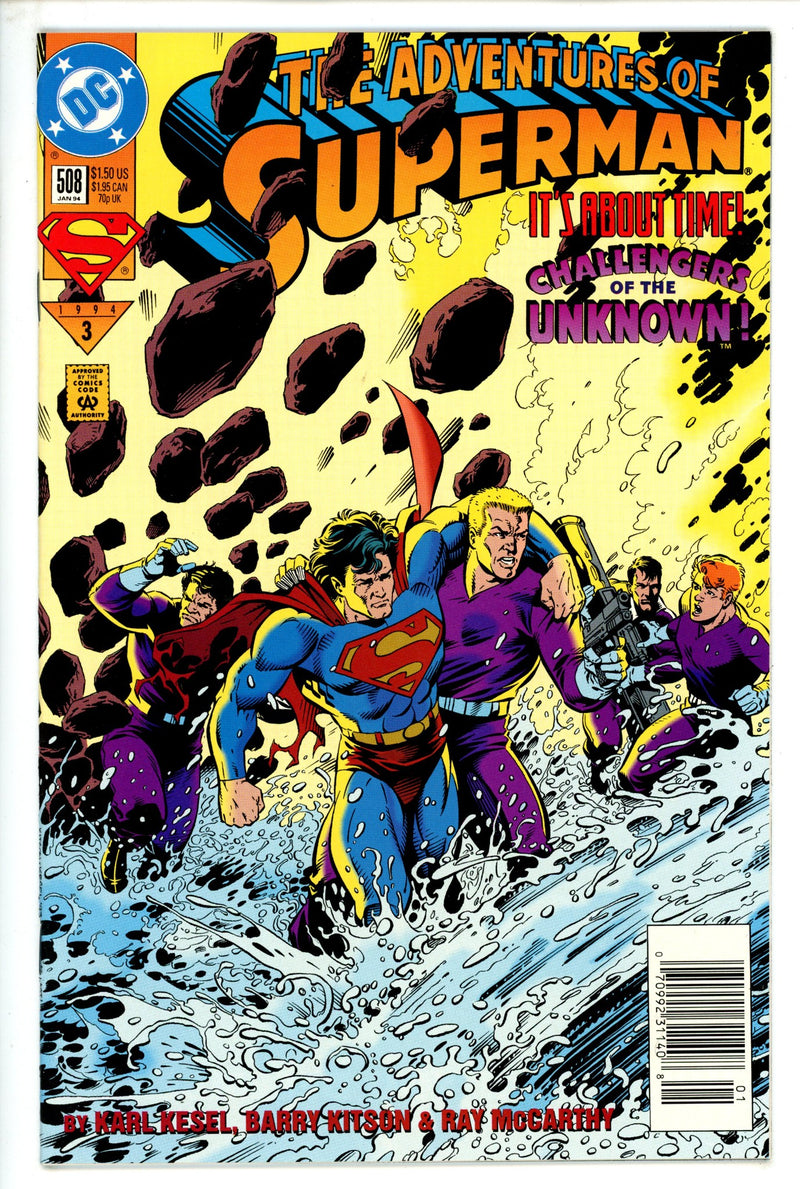 Adventures of Superman Vol 1 508 Newsstand NM- (1994)
