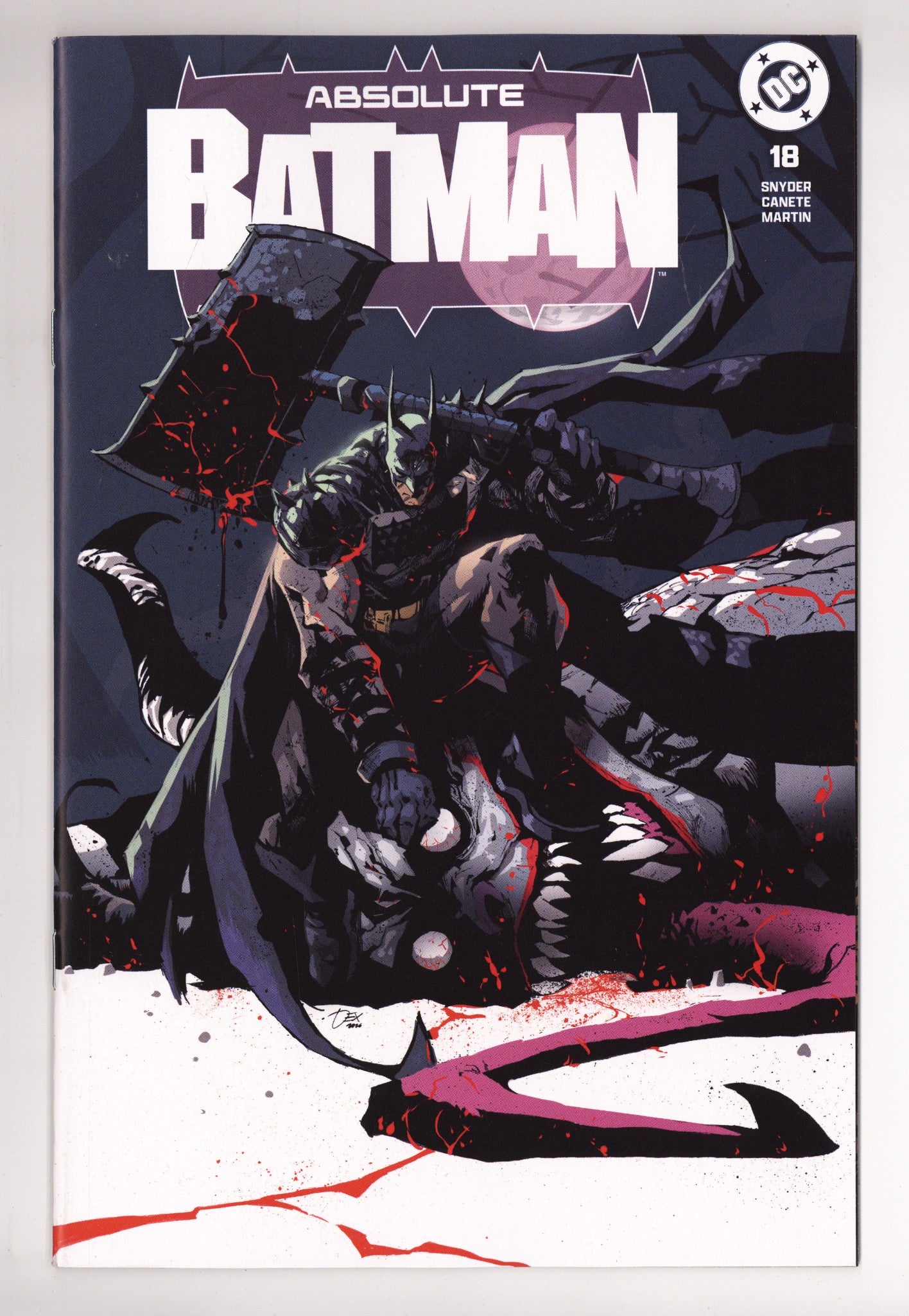 Absolute Batman 18 NM (9.4) (2026) Soy Exclusive Variant 