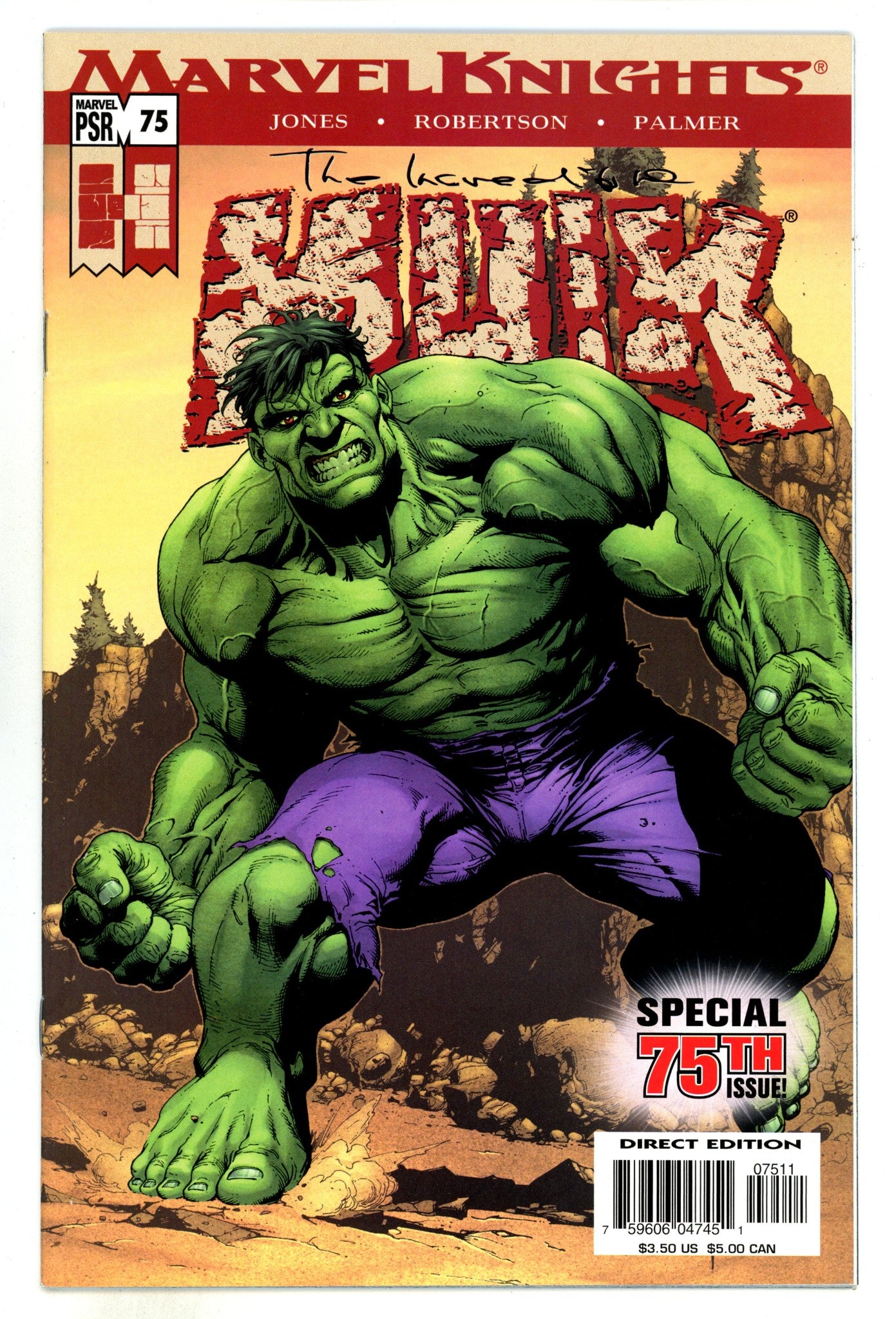 Incredible Hulk Vol 2 75 High Grade (2004) 