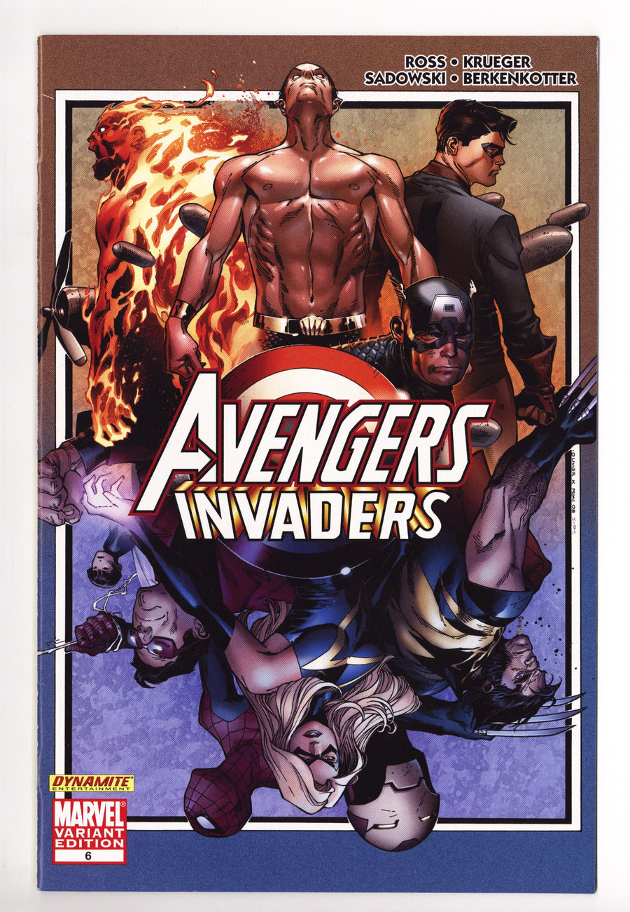 Avengers / Invaders 6 High Grade (2009) Coipel Variant 