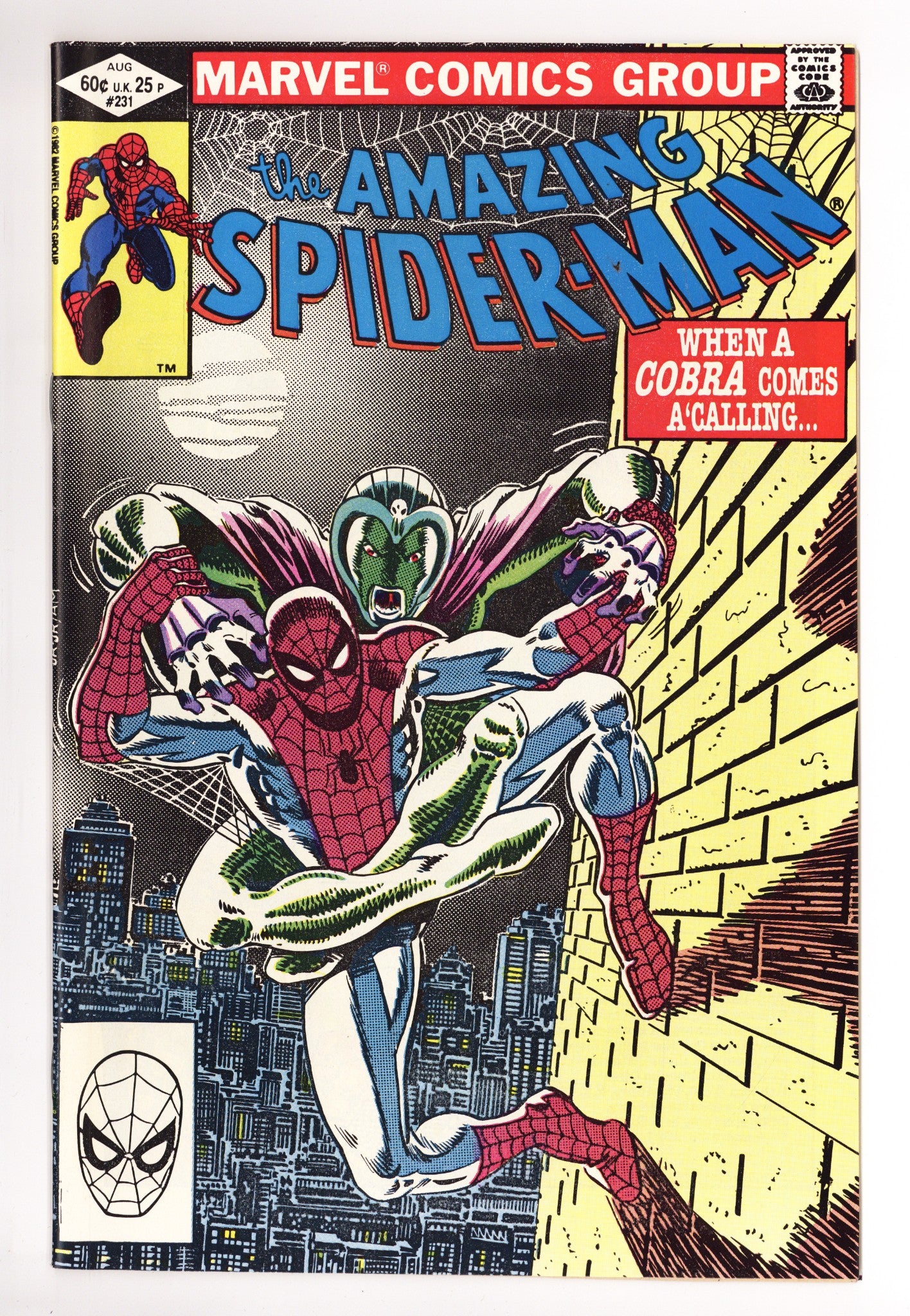The Amazing Spider-Man Vol 1 231 NM- (9.2) (1982) 