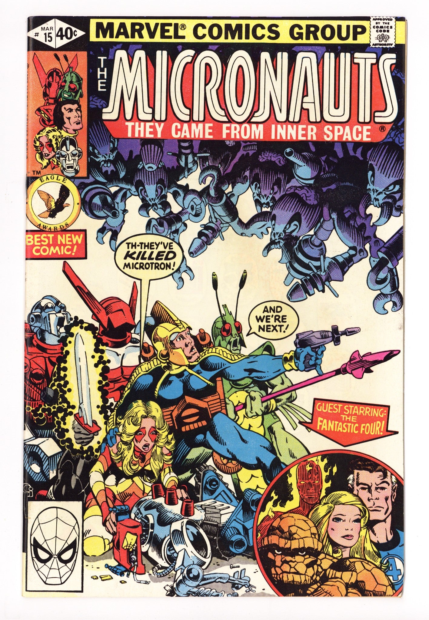 Micronauts Vol 1 15 Mid Grade (1980) 
