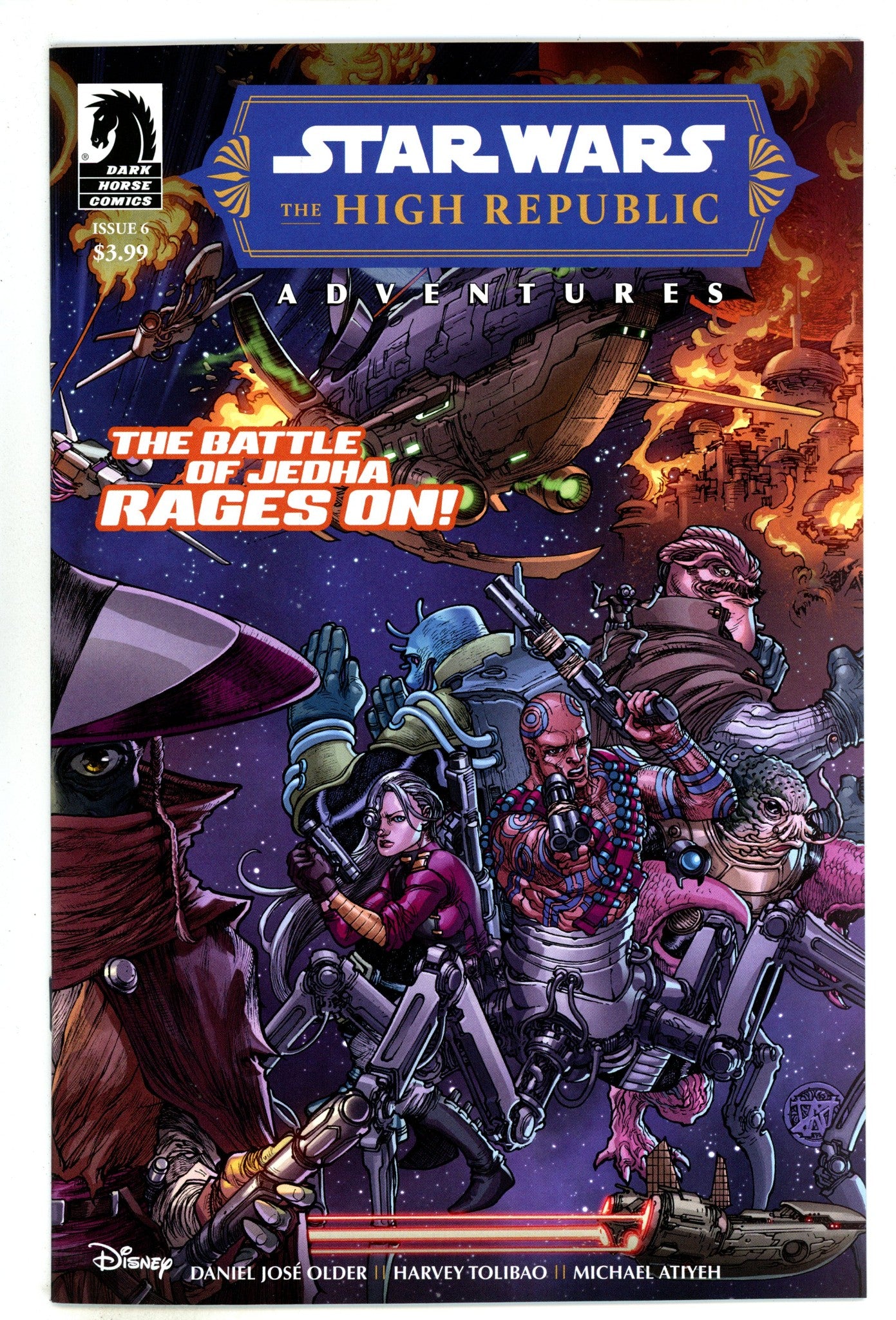 Star Wars: The High Republic Adventures Vol 2 6 High Grade (2023) 