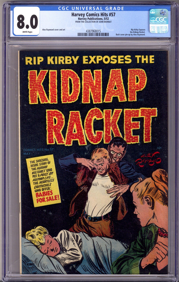 Harvey Hits 57 CGC 8.0 (VF) (1962)