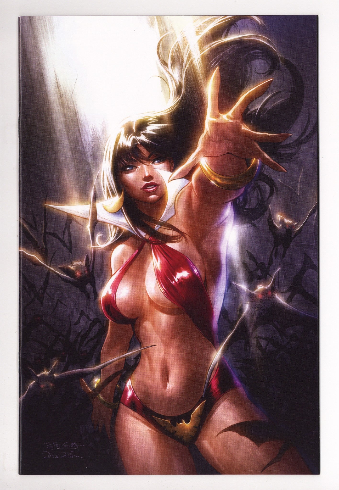 Vengeance of Vampirella Vol 2 21  High Grade   (2021) Segovia Virgin   Variant  